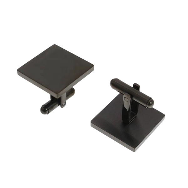 Classic Stainless Steel Square Cufflinks