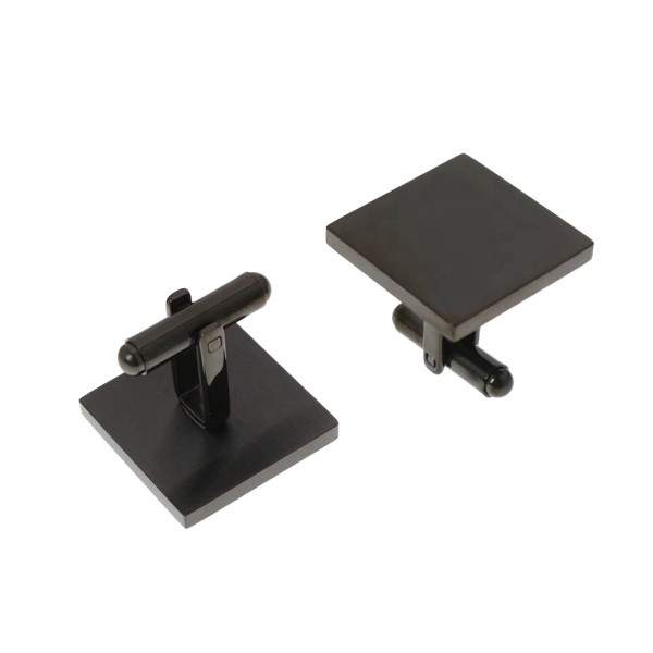 Classic Stainless Steel Square Cufflinks