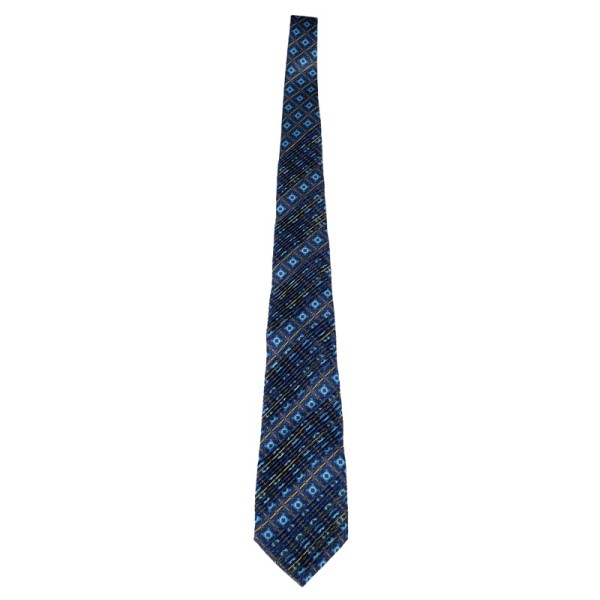 Stylish Pleated-Design Tie