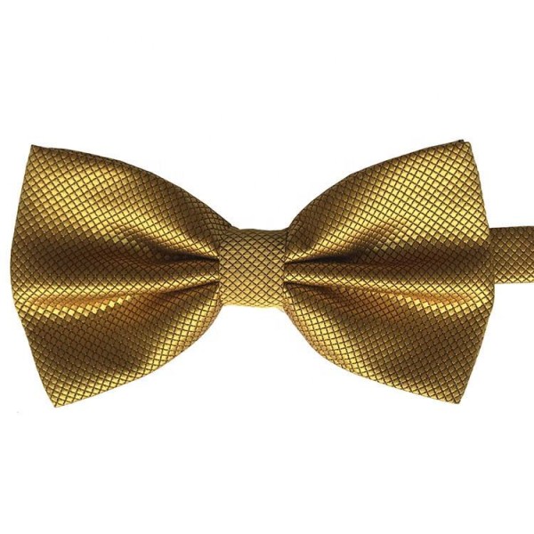 Solid-Color Adjustable Wedding Bow Tie