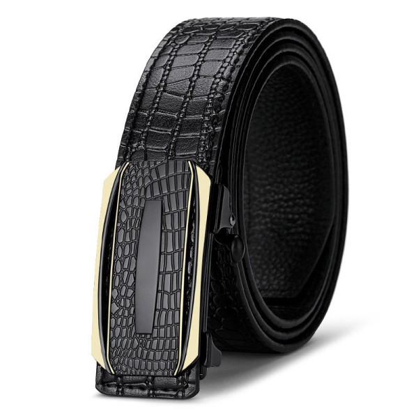 Automatic-Buckle Casual Men's Belt