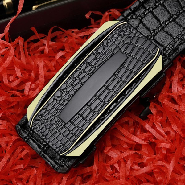 Automatic-Buckle Casual Men's Belt