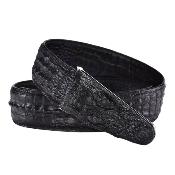Crocodile-Pattern Men's Belt