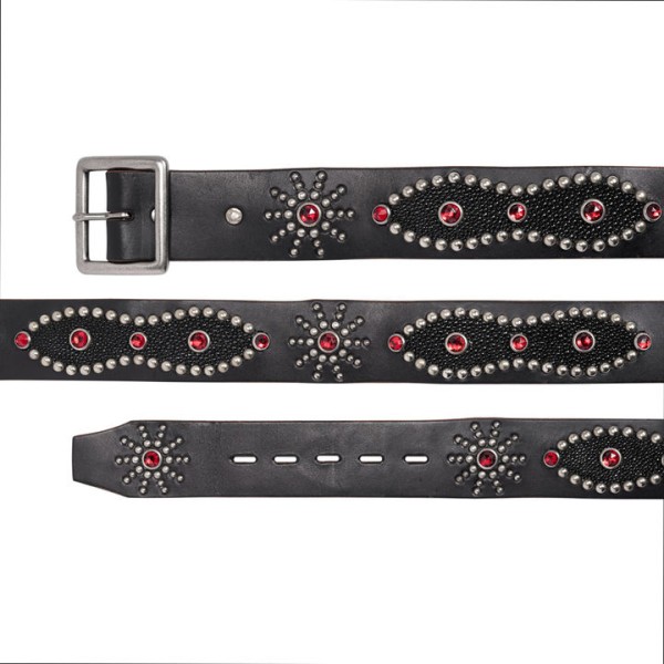 Cowhide Casual Belt with Alloy Buckle