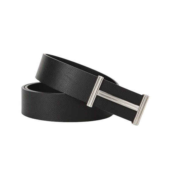 Genuine Cowhide Automatic-Buckle Casual Belt
