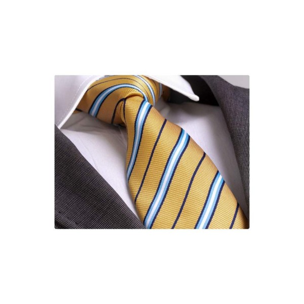 Jacquard-Woven Multi-Color Men's Tie
