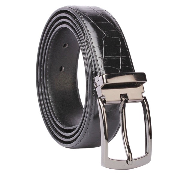 Reversible, Adjustable Men's Leather Belt