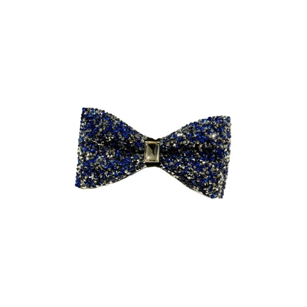 Hand-Embroidered Leather Men's Bow Tie