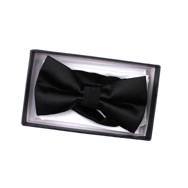 Adjustable Satin Men's Bow Tie Set