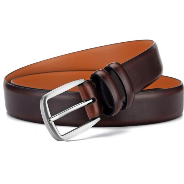 Durable Alloy Auto-Lock Cowhide Belt