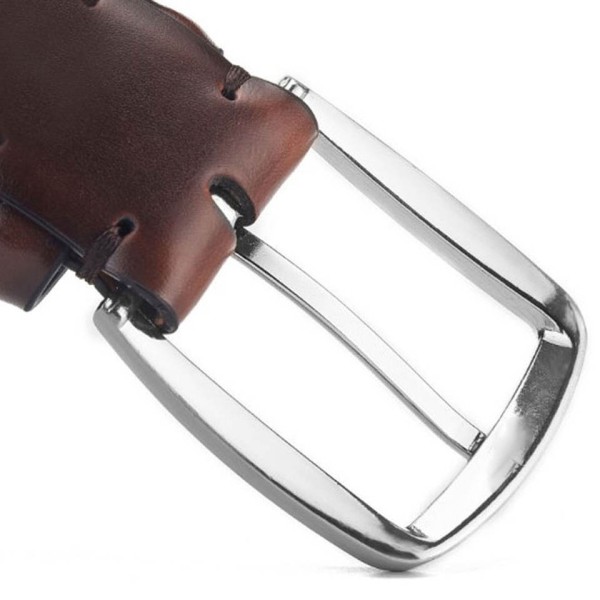 Durable Alloy Auto-Lock Cowhide Belt