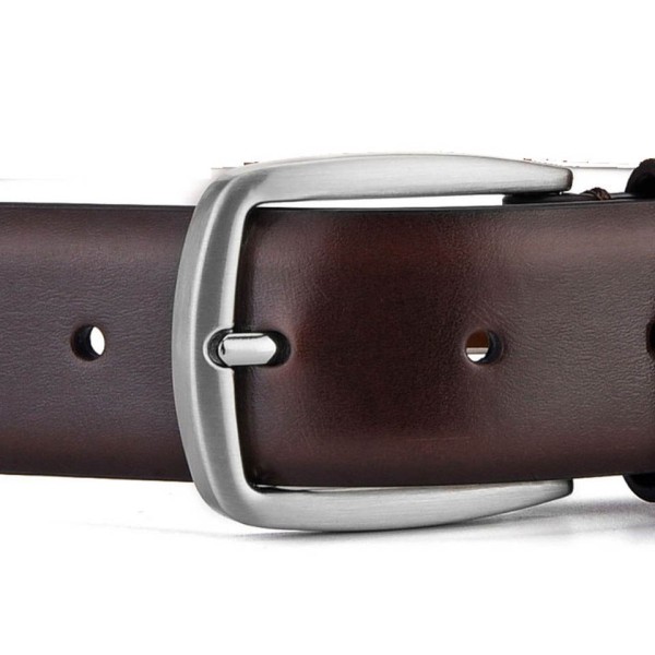 Durable Alloy Auto-Lock Cowhide Belt