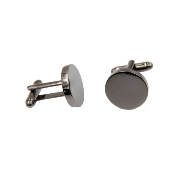Personalized Brass 17mm Men's Cufflinks