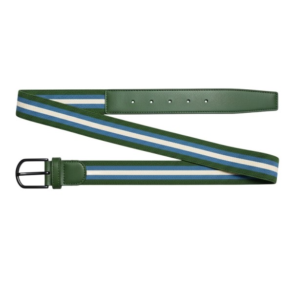 Webbing Belt with Alloy Buckle