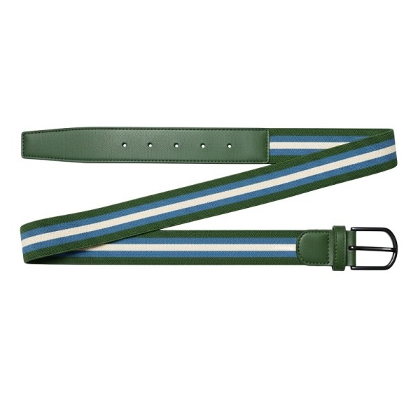 Webbing Belt with Alloy Buckle
