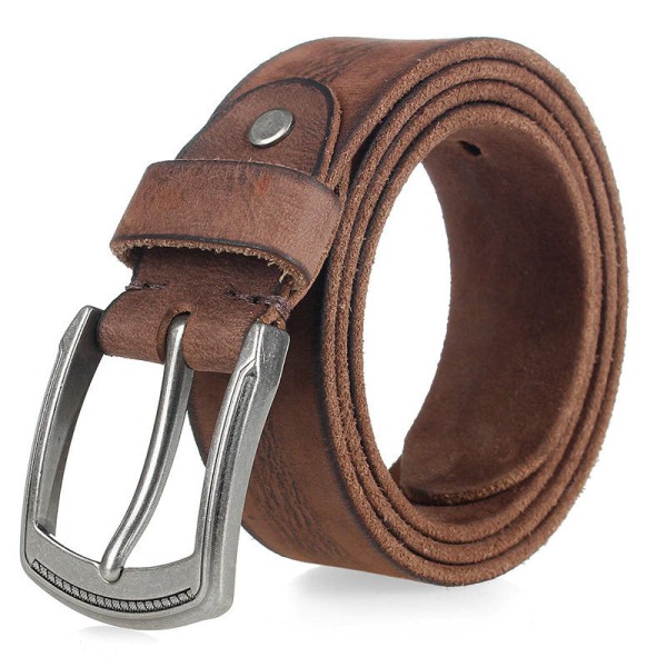 Auto-Lock Cowhide Men's Belt