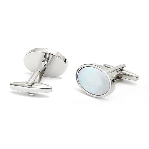 Sparkling Diamond-Embellished Shirt Cufflinks