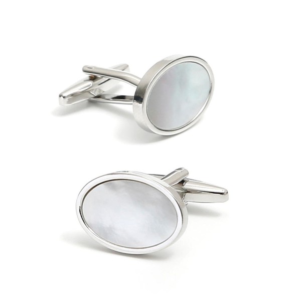 Sparkling Diamond-Embellished Shirt Cufflinks