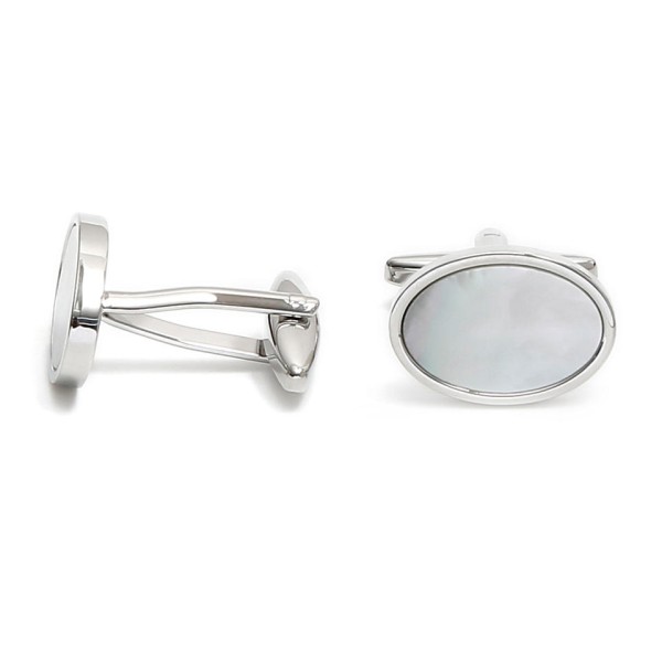 Sparkling Diamond-Embellished Shirt Cufflinks