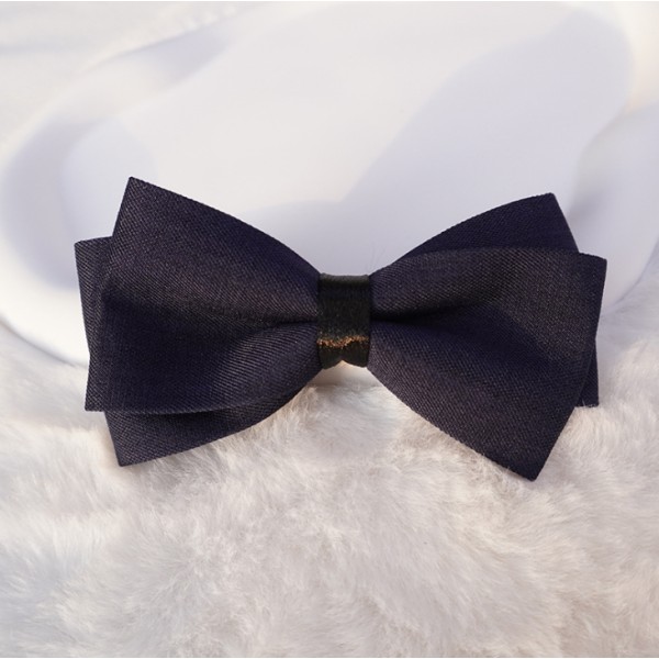 Luxurious Textured Patterned Bow Tie