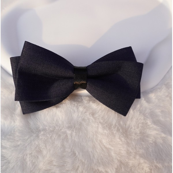 Luxurious Textured Patterned Bow Tie