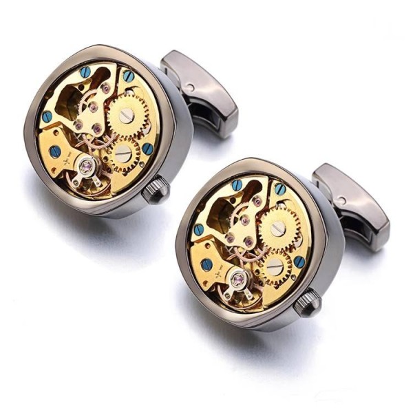 Creative Mechanical-Style Cufflinks