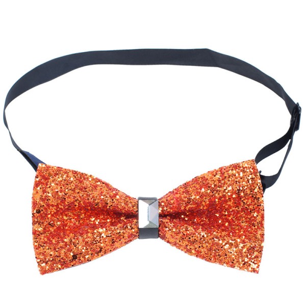 Sparkling Rhinestone-Accented Bow Tie
