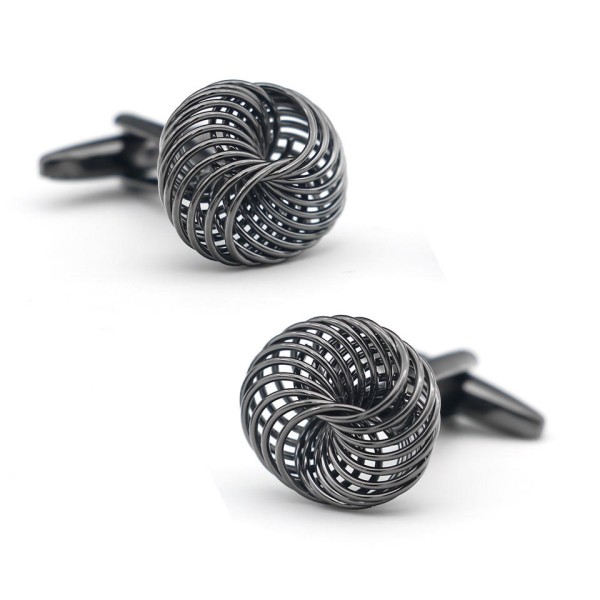 Irregularly Designed Brass Cufflinks