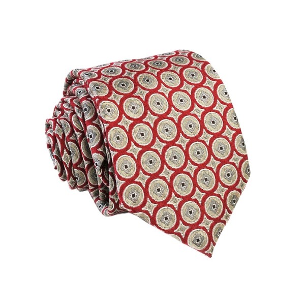 High-Quality Woven Jacquard Wool Necktie