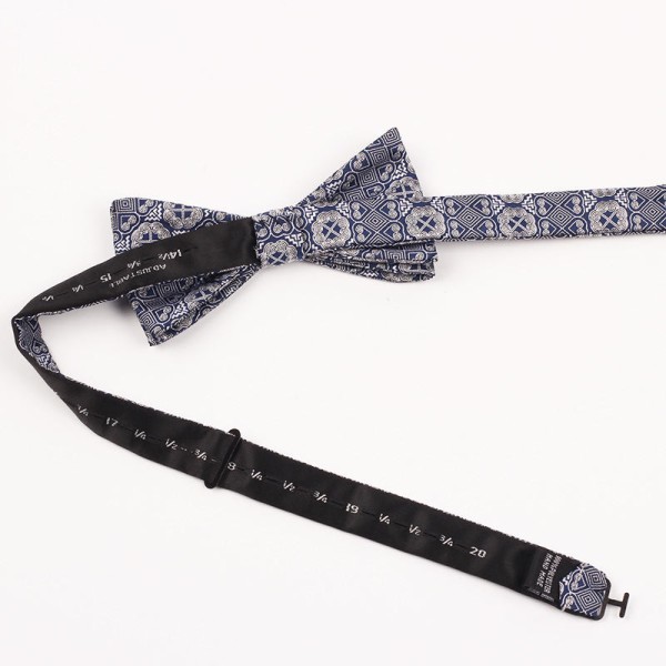 Hand-Woven, 100% Polyester, Adjustable Bow Tie