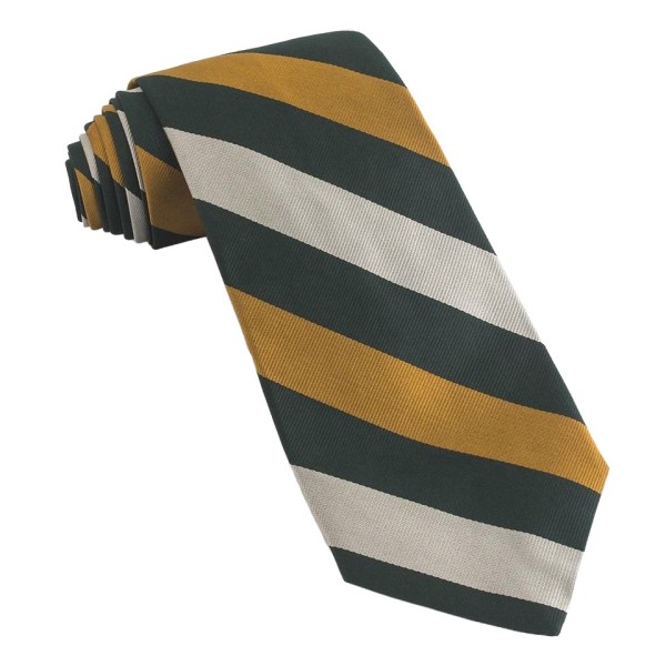 Silky Polyester Tri-Fold Tie