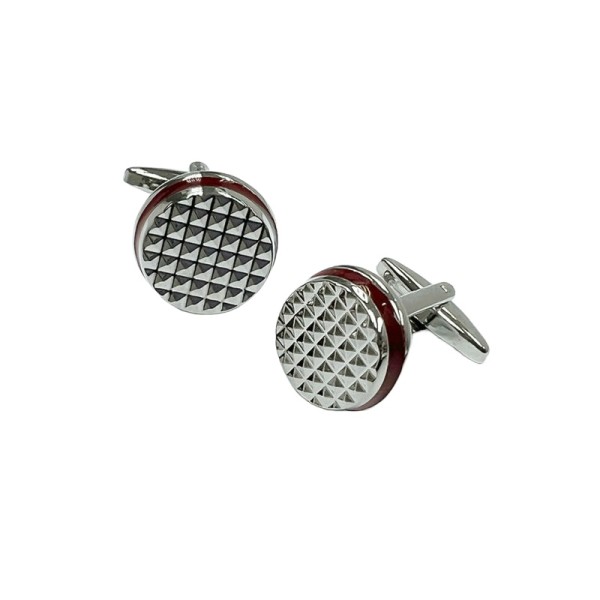 High-Quality Nickel-Free Brass Cufflink Set