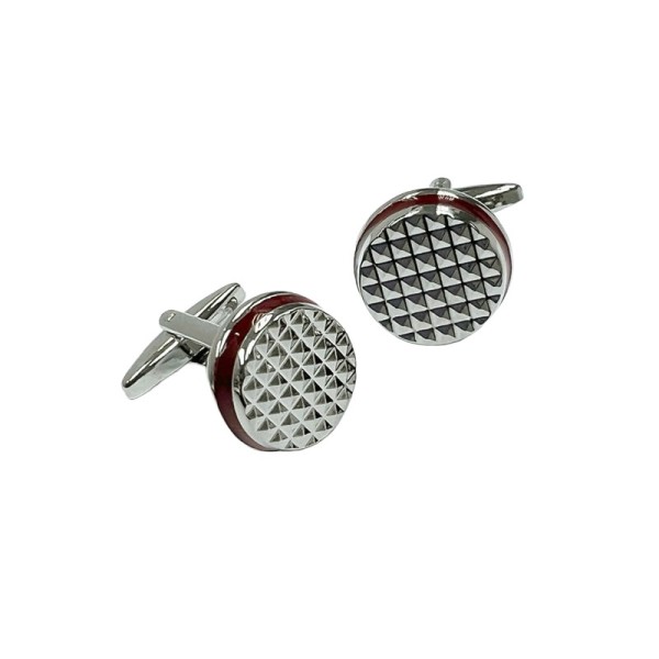 High-Quality Nickel-Free Brass Cufflink Set