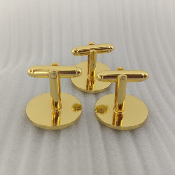 Engravable Silver Oval Cufflinks