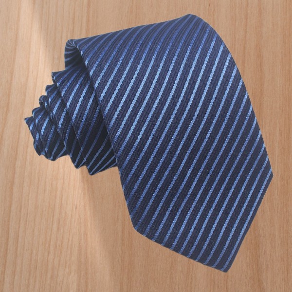 Striped Jacquard Tie