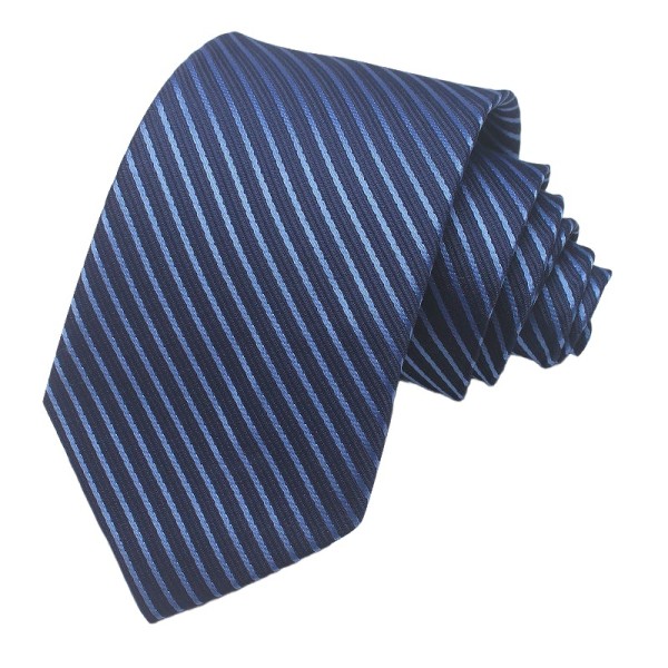 Striped Jacquard Tie