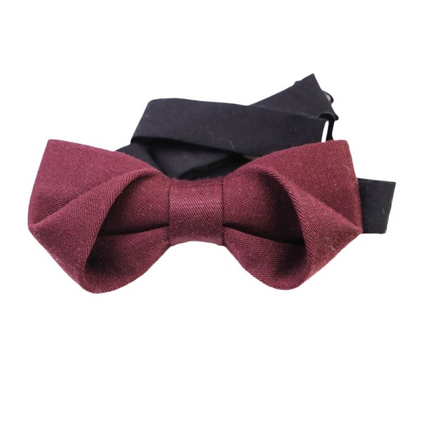Pure Wool Bow Tie with Unique Pattern