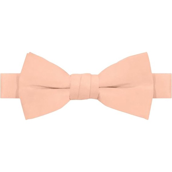 Soft Plaid Polyester Bow Tie