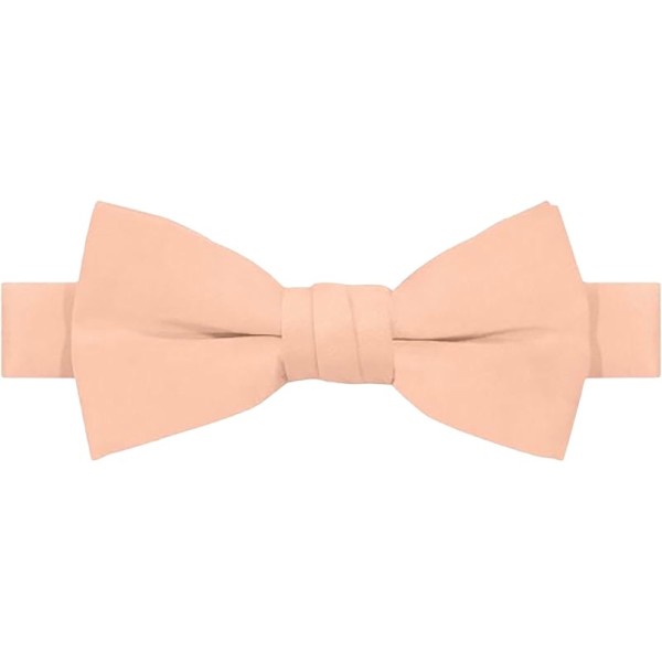Soft Plaid Polyester Bow Tie