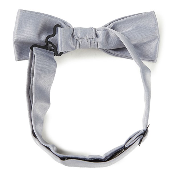 Adjustable Solid-Color Pre-Tied Children's Bow Tie