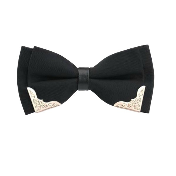 Velvet-Textured Men's Bow Tie